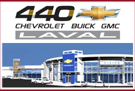 Chevrolet à vendre - Pontiac à vendre - Buick à vendre - GMC à vendre chez Carrefour 440 à Laval
